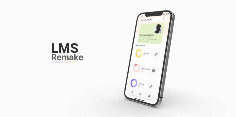 Figma LMS Remake Mobile App
