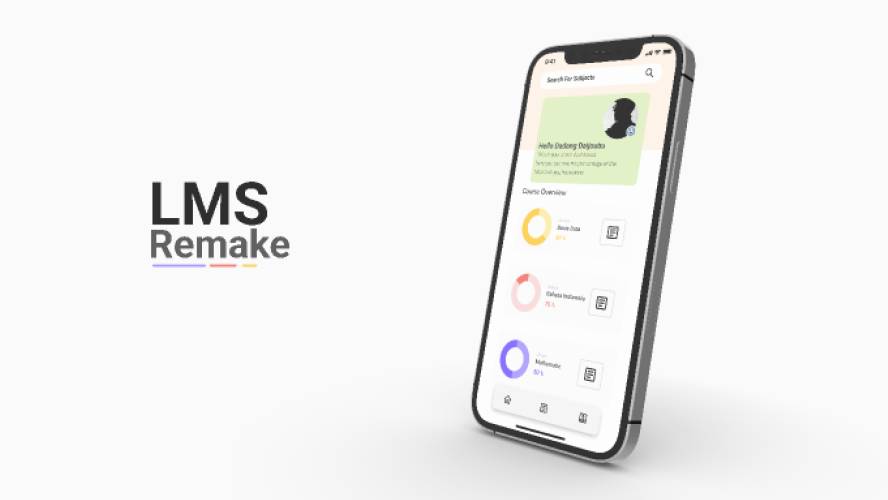 Figma LMS Remake Mobile App