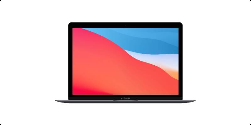 Figma MacBook Air Realistic Mockup