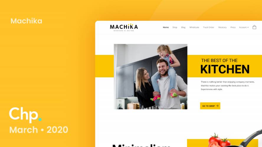 Figma Machika Redesign Landing Page