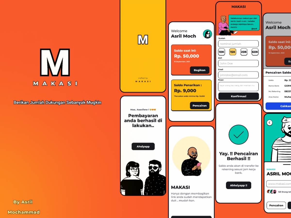 Figma Makasi Ui Kit Mobile App