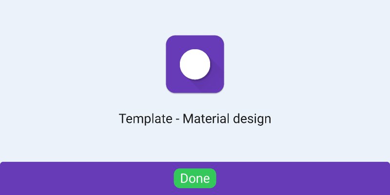 Figma Material 2.0 Project templates