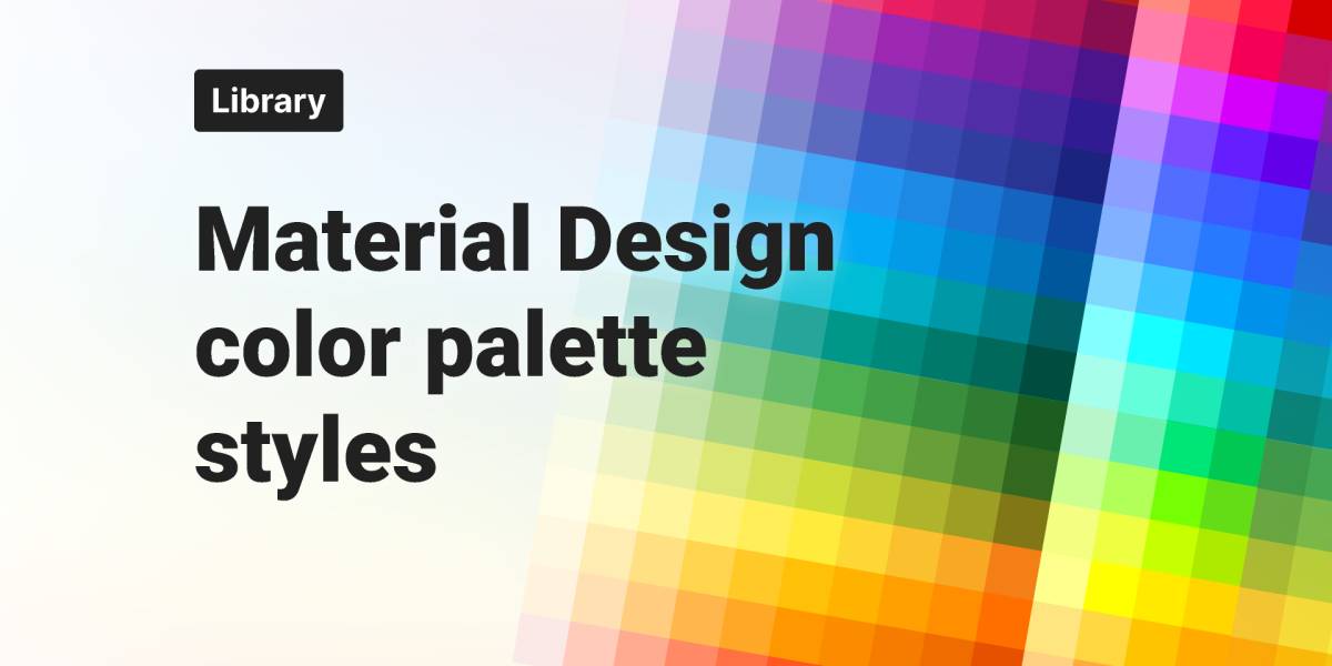 Figma Material Design Color Palette