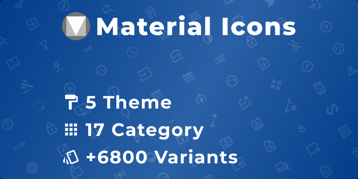 Figma Material Icons Pack (Free Download 6800+ icon variants)