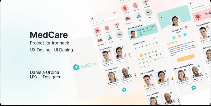 Figma MedCare Doctor Mobile App