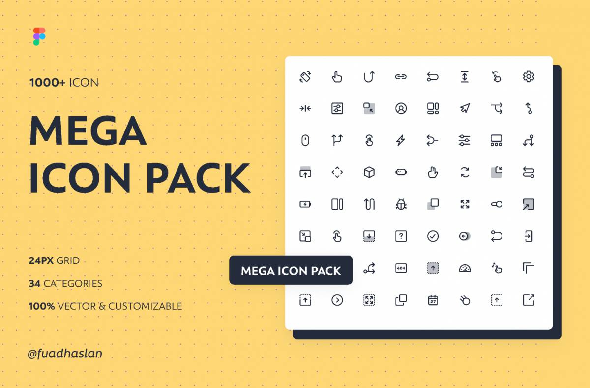 Figma Mega Icon Pack
