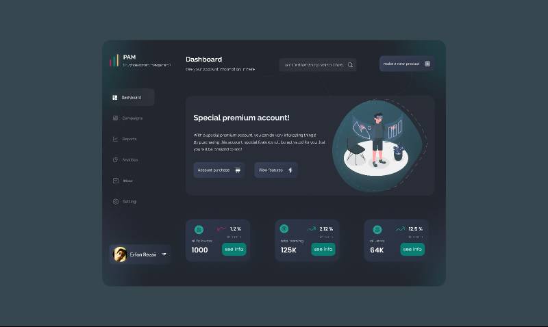 Figma Metaverse Dashboard Figma Website Template