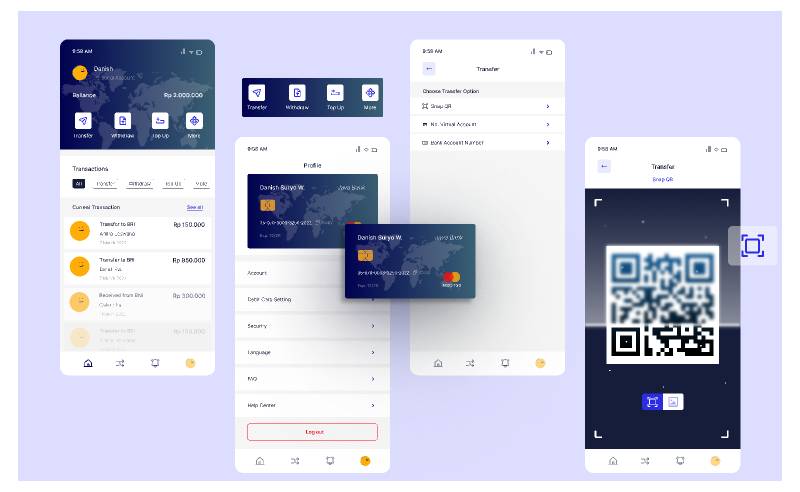 Figma Mobile Bank App