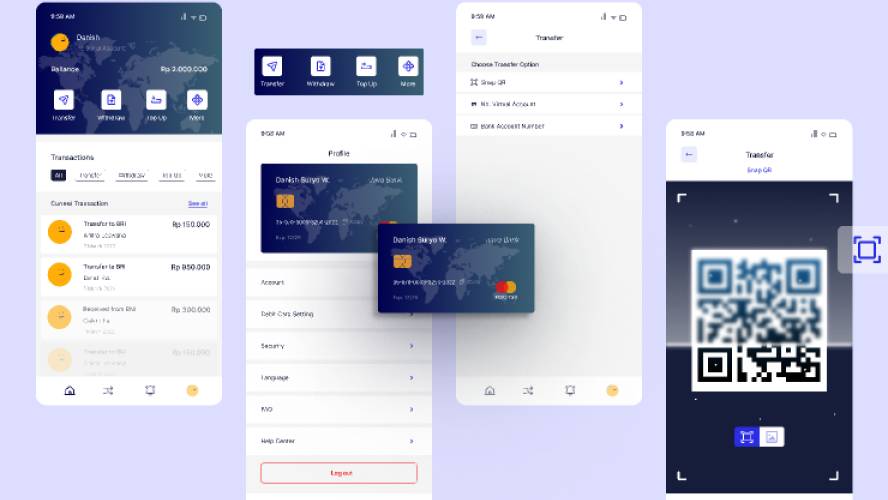 Figma Mobile Bank App