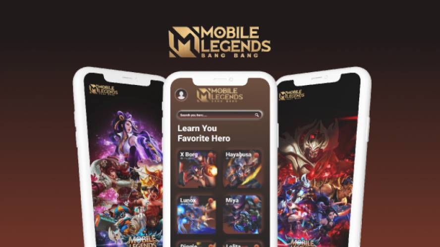 Figma Mobile Legends Streamer Apps