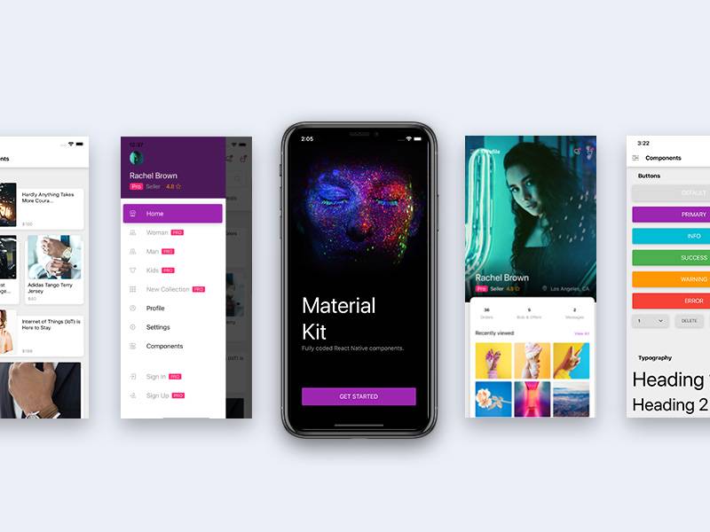 Figma Mobile Template