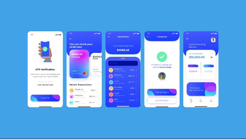 Figma Money App Template