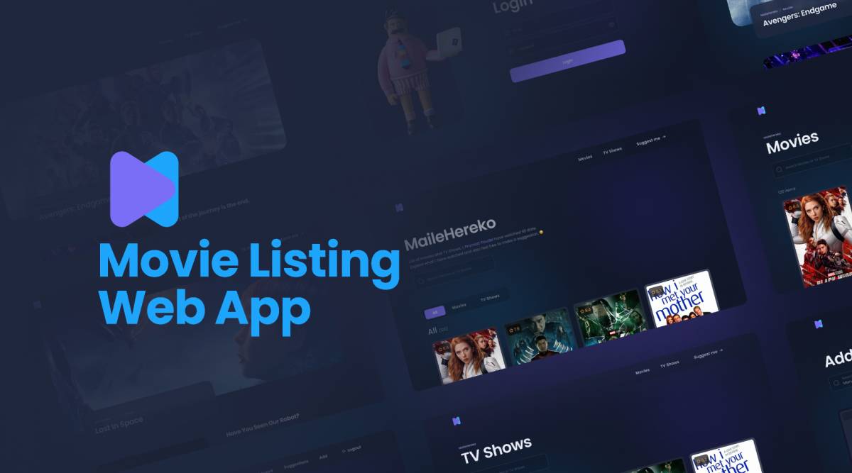 Figma Movie Listing Web App