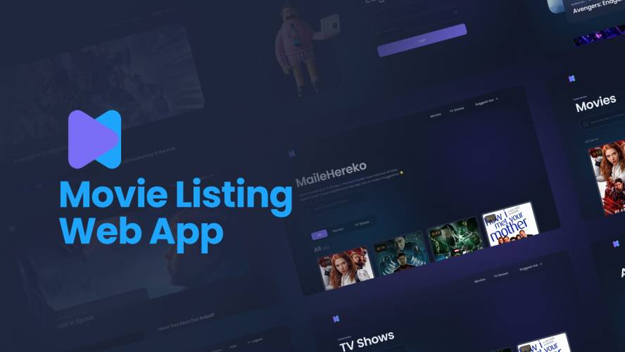 Figma Movie Listing Web App