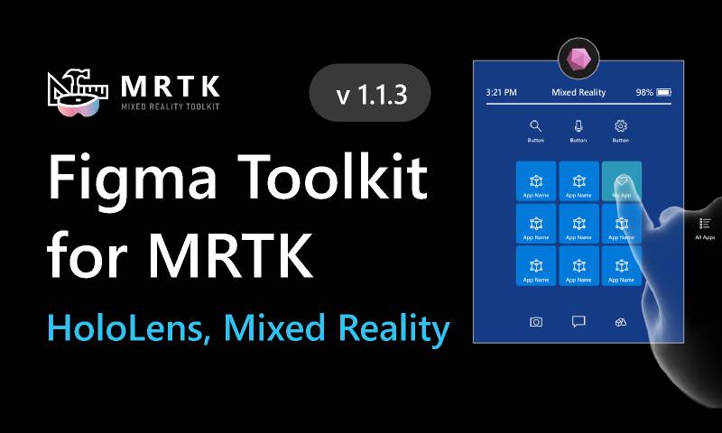 Figma MRTK Figma Toolkit - HoloLens Mixed Reality
