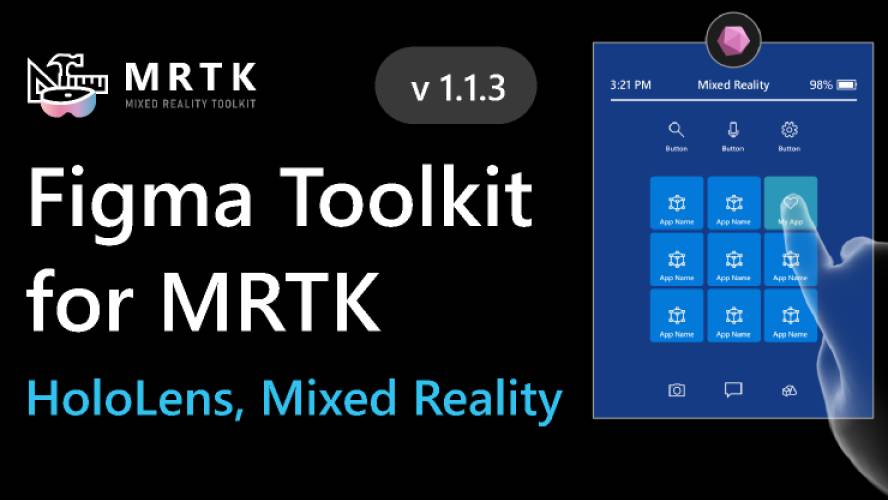 Figma MRTK Figma Toolkit - HoloLens Mixed Reality