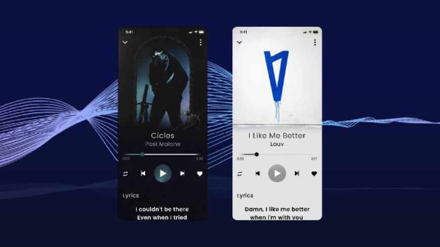 Figma Music Player Mobile App