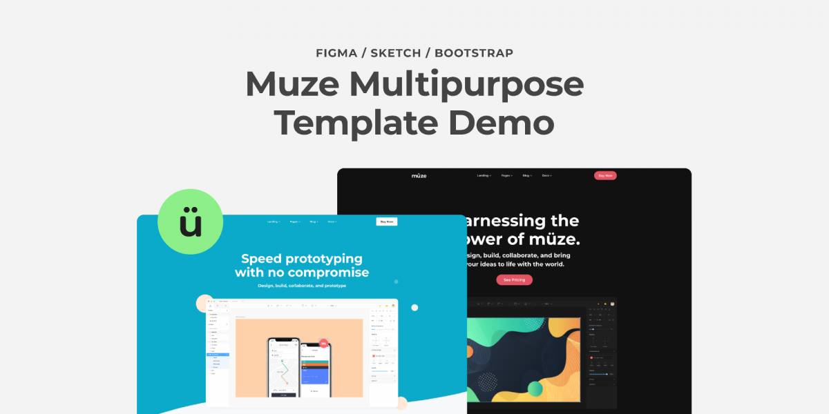 Figma Muze Multipurpose Template Free Download