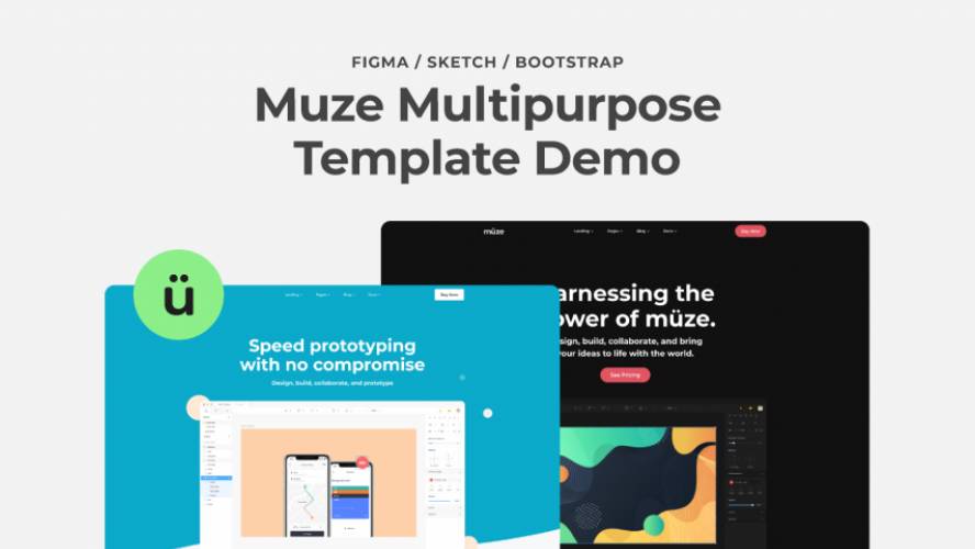 Figma Muze Multipurpose Template Free Download