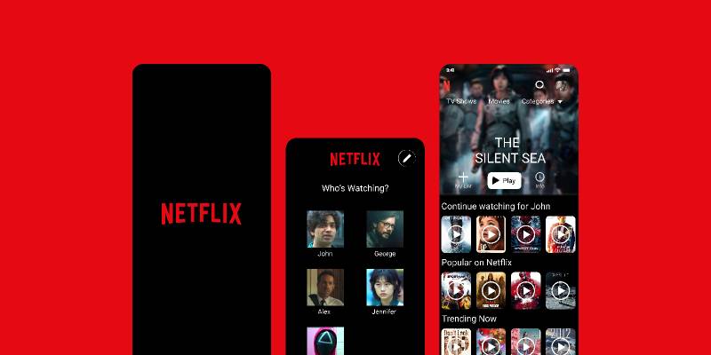 Figma Netflix Clone App