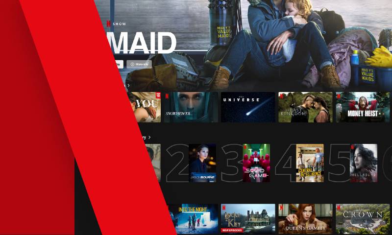 Figma Netflix Interactive Components UI