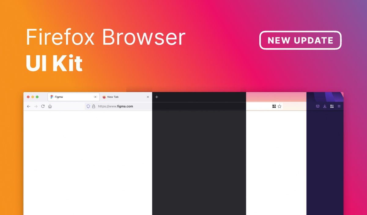 Figma New Firefox Browser UI Kit 2021