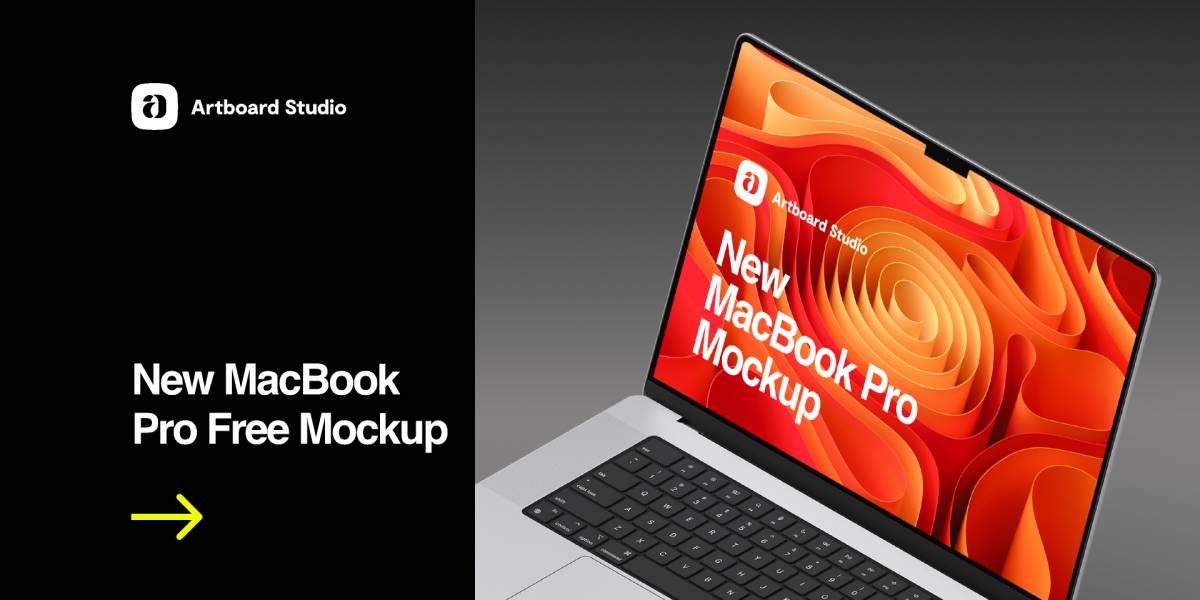 Figma New MacBook Pro Mockup