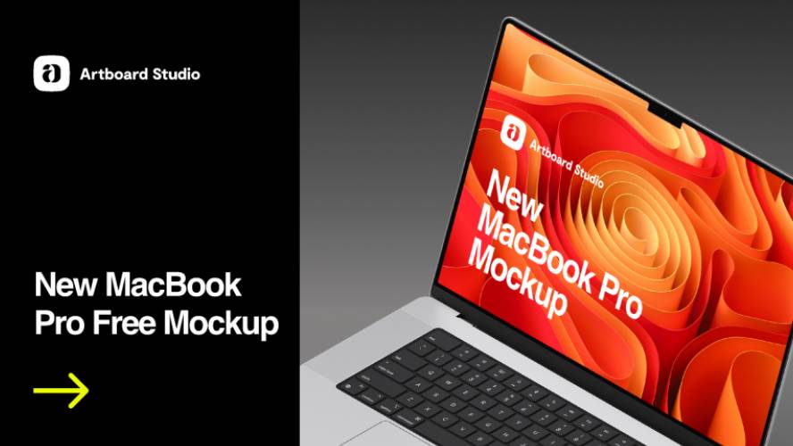 Figma New MacBook Pro Mockup
