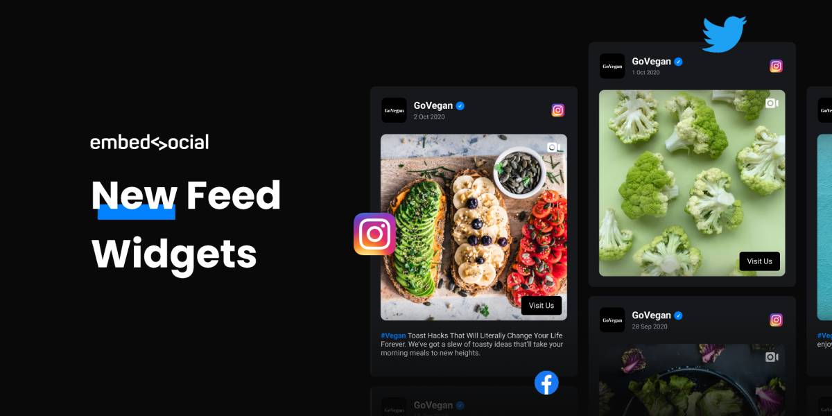 Figma New Social Media Feeds: Templates and Demos