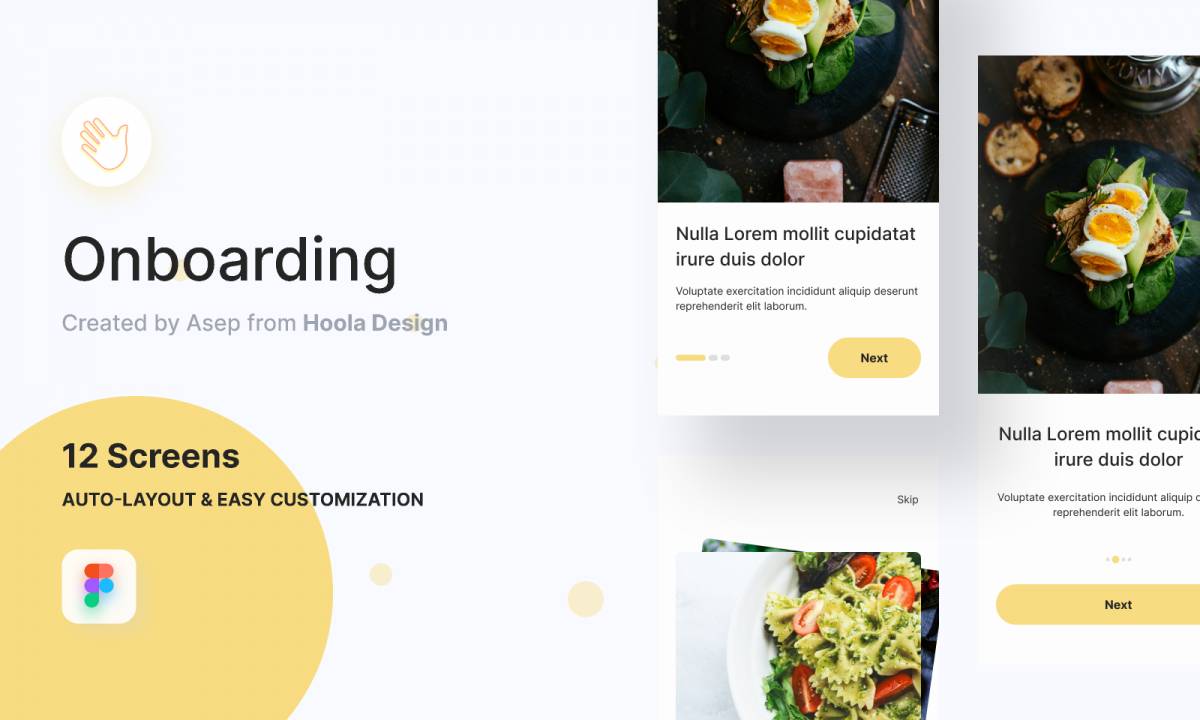 Figma Onboarding Hoola Template