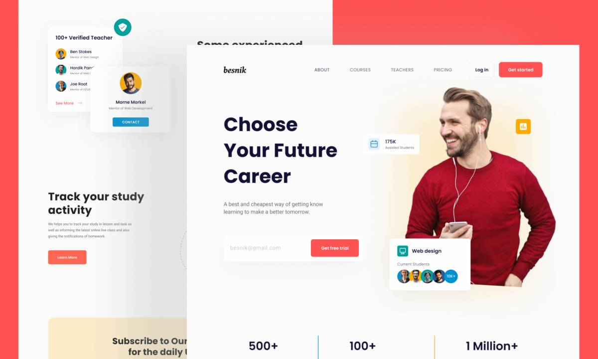 Figma Online Course Html Landing Page