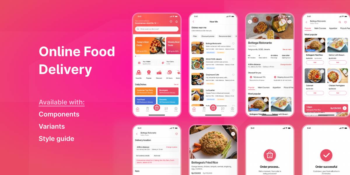 Figma Online Food Delivery