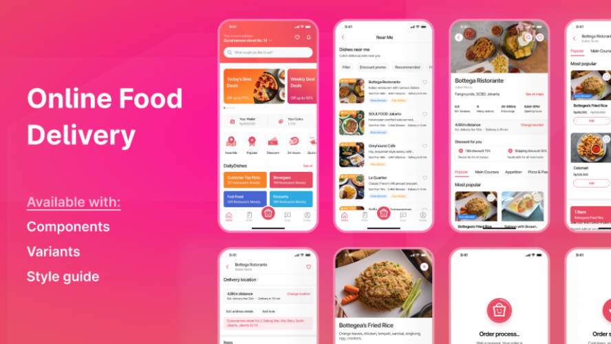 Figma Online Food Delivery