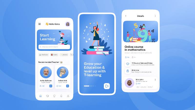 Figma Online Learning App