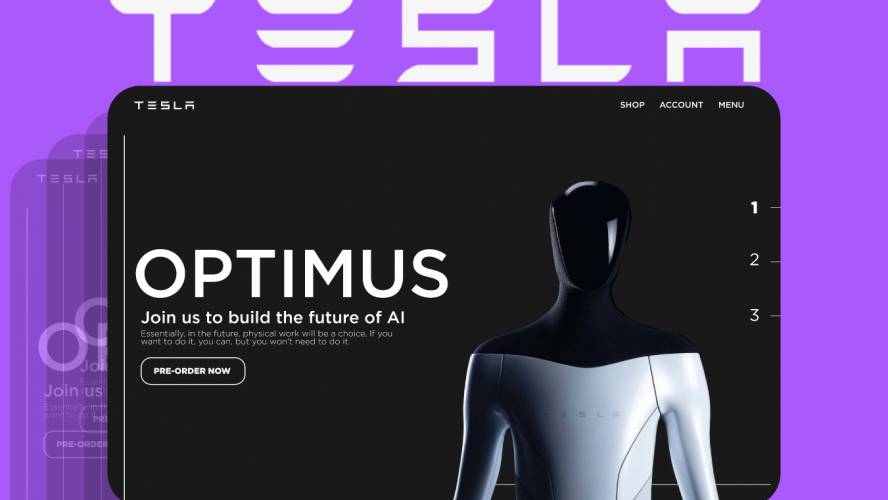 Figma Optimus Bot Tesla Ux Concept Free Download