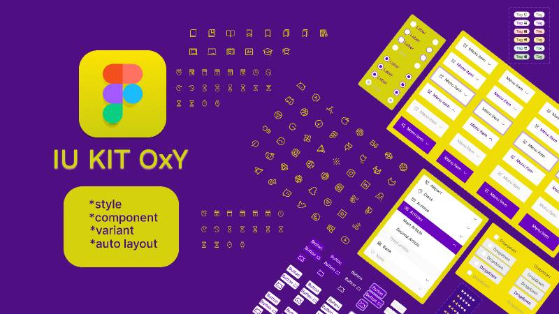 Figma Oxy Ui Kit Figma Template