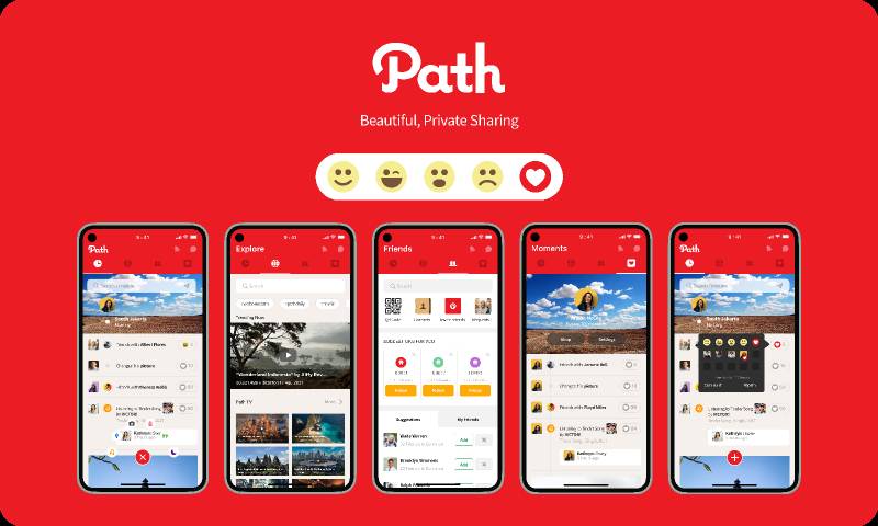 Figma Path Mobile Template