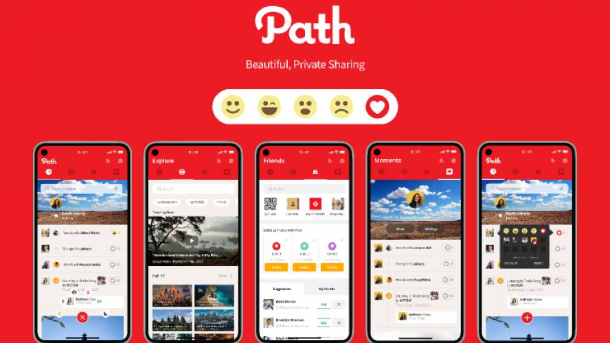 Figma Path Mobile Template