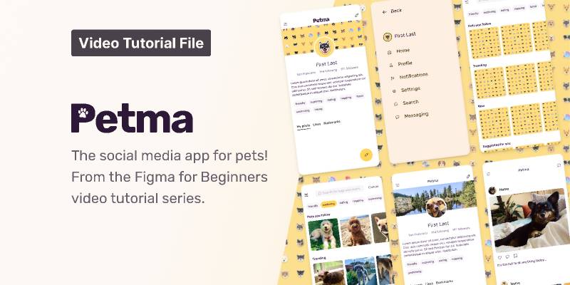Figma Petma Mobile Pet App