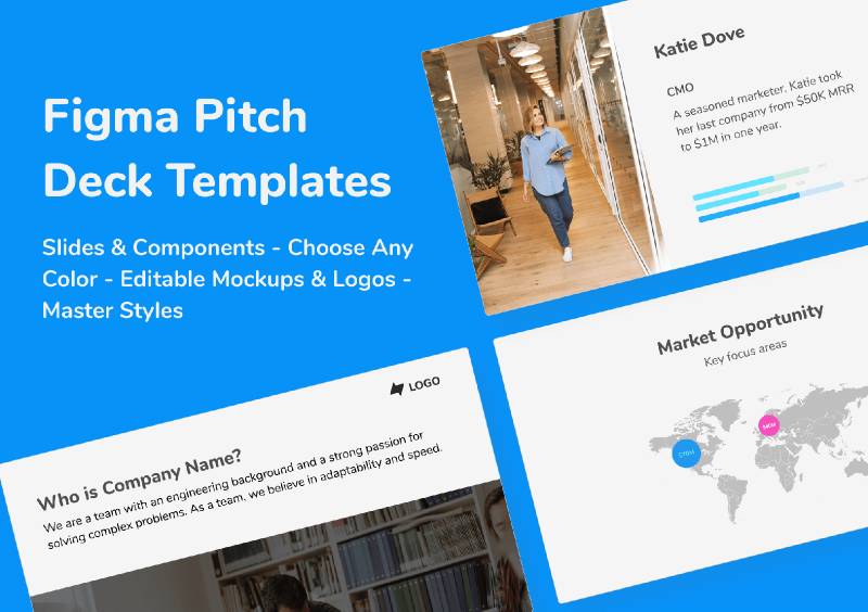 Figma pitch deck template figma