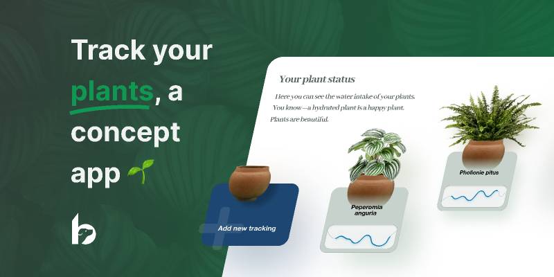 Figma Plant tracker Freebie