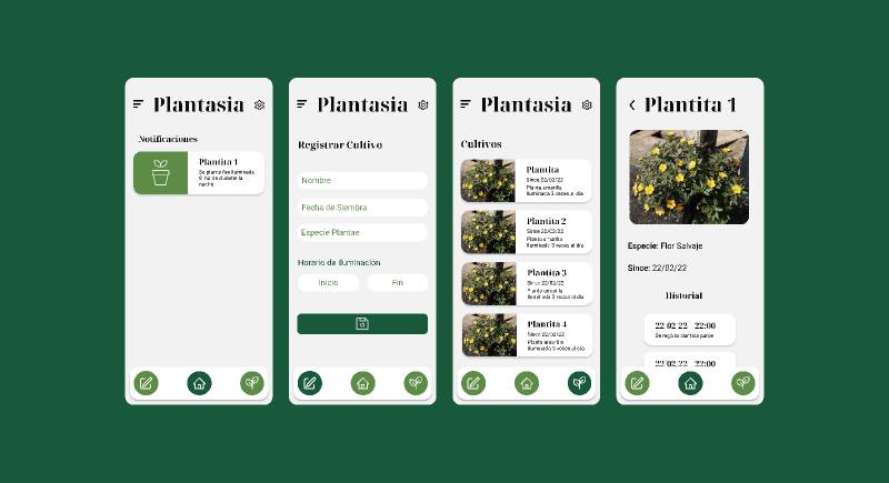 Figma Plantasia Plant Mobile App