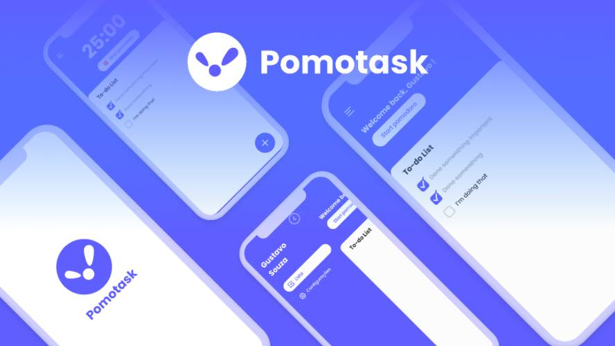 Figma PomoTask Mobile App