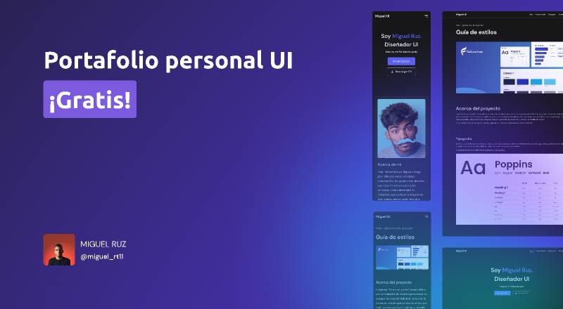 Figma Portafolio Template