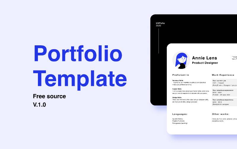 Figma Portfolio Template