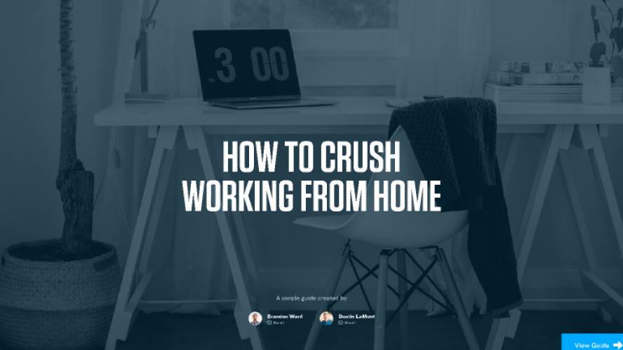 Figma Presentation - How to Crush Working from Home