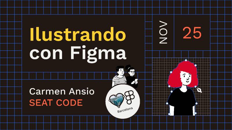 Figma Presentation Illustration in Figma