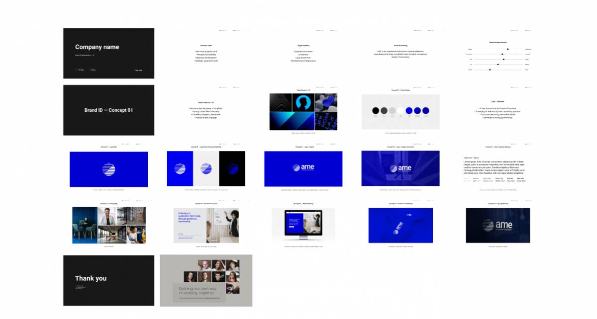 Figma Presentation Template