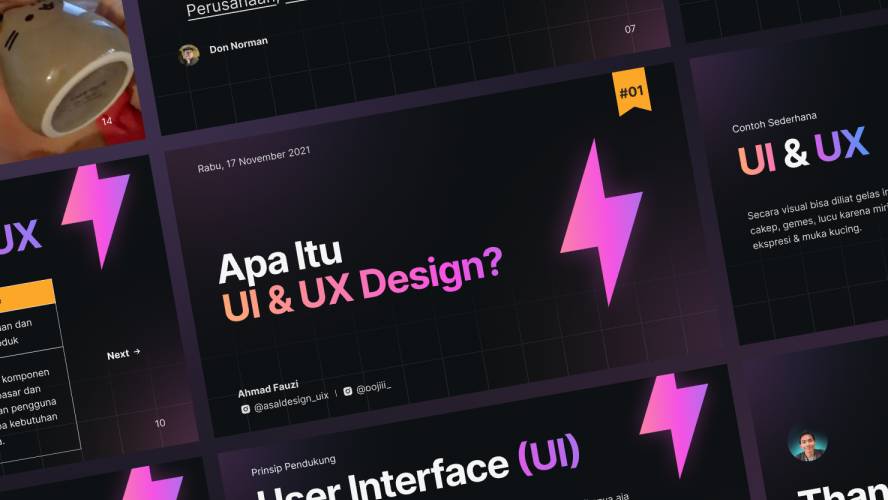Figma Presentation UI/UX Template