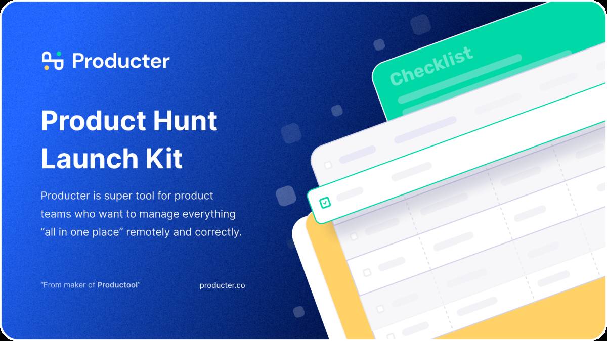 Figma Product Hunt Launch Kit